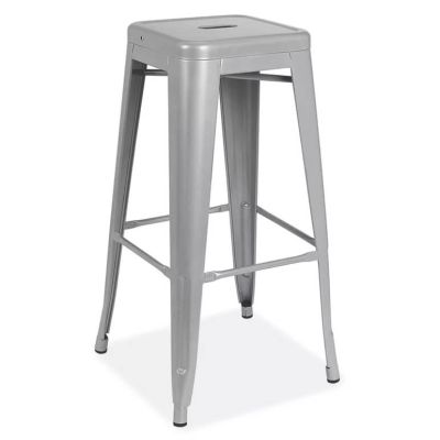 Image of Tolix Barstool, Silver